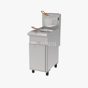 Fritadeira em inox a gás
