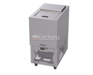 Meat freezer em inox industrial para hamburgueria