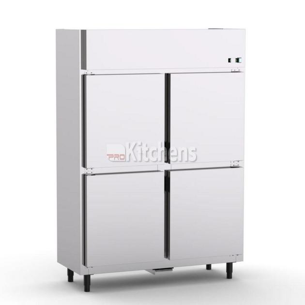Refrigerador vertical inox